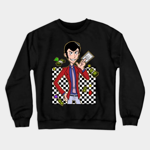 Gentleman Thief Crewneck Sweatshirt by Dante6499